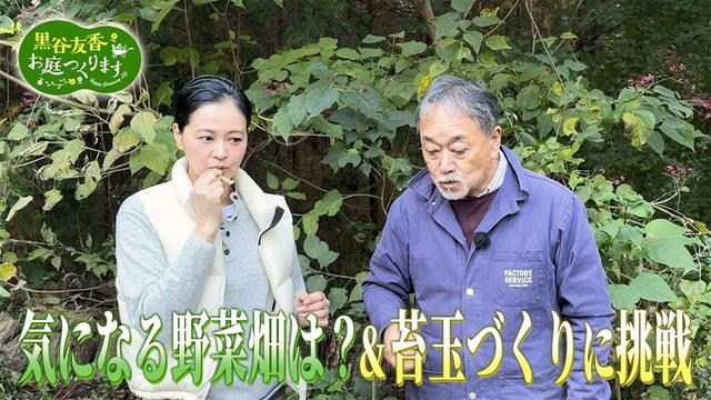 第51回「気になる野菜畑は?&苔玉づくりに挑戦」